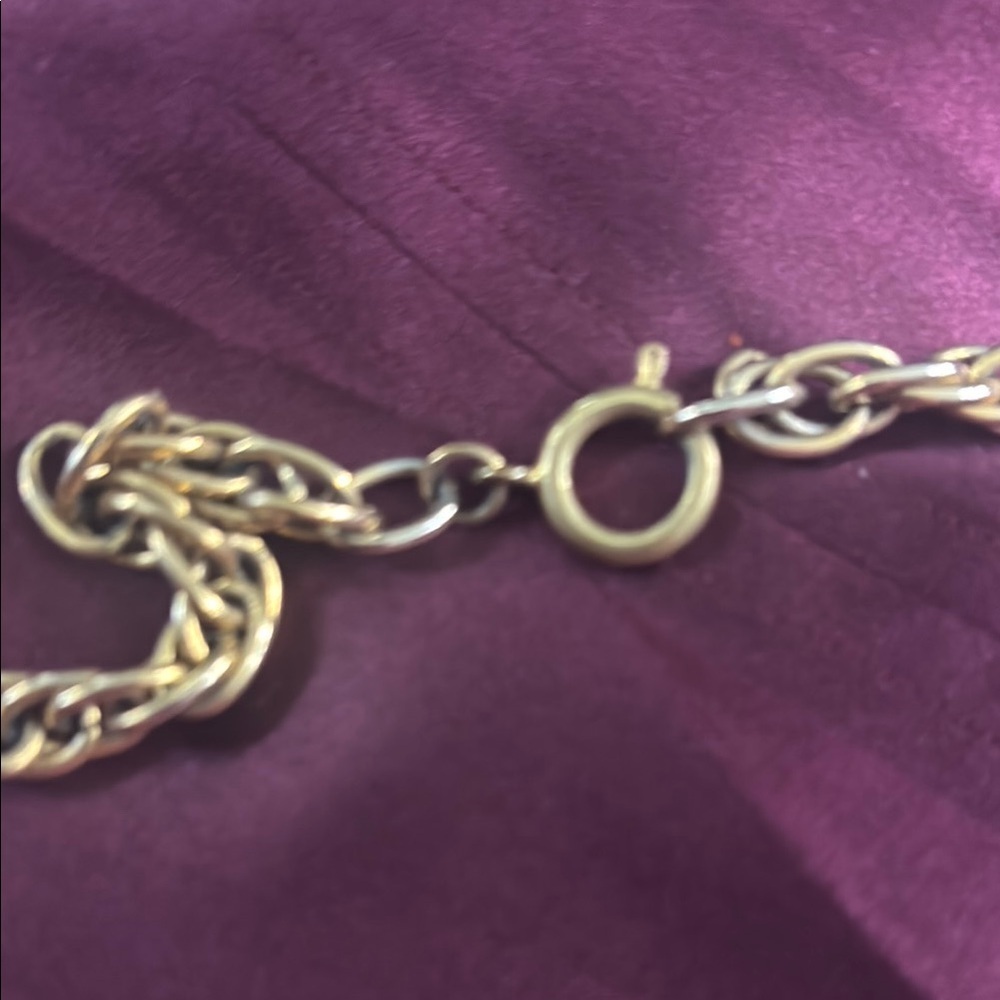 CHANEL Gold Necklace with Intricate Medallions - Picture 5 of 8